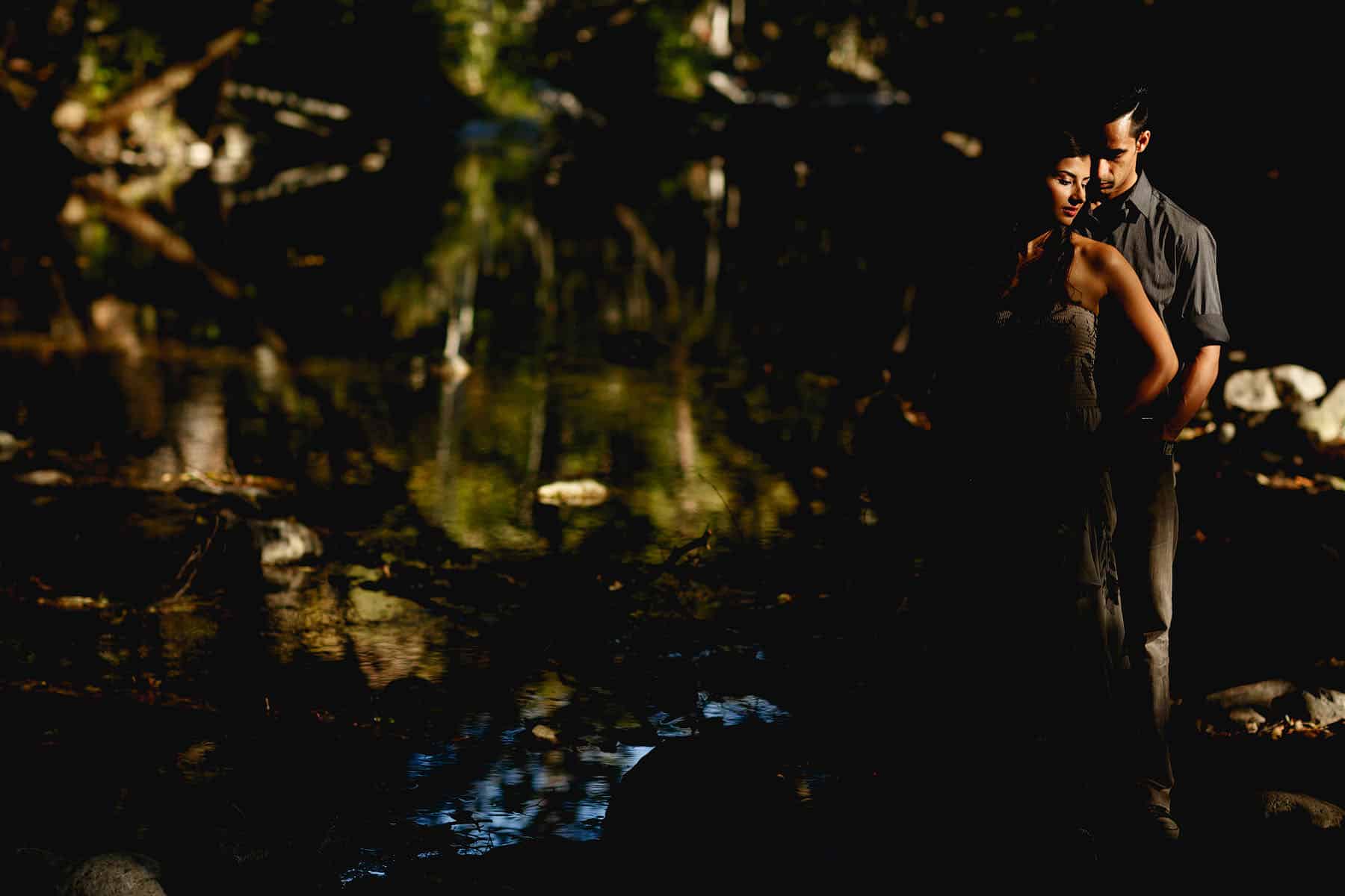 big sur engagement session