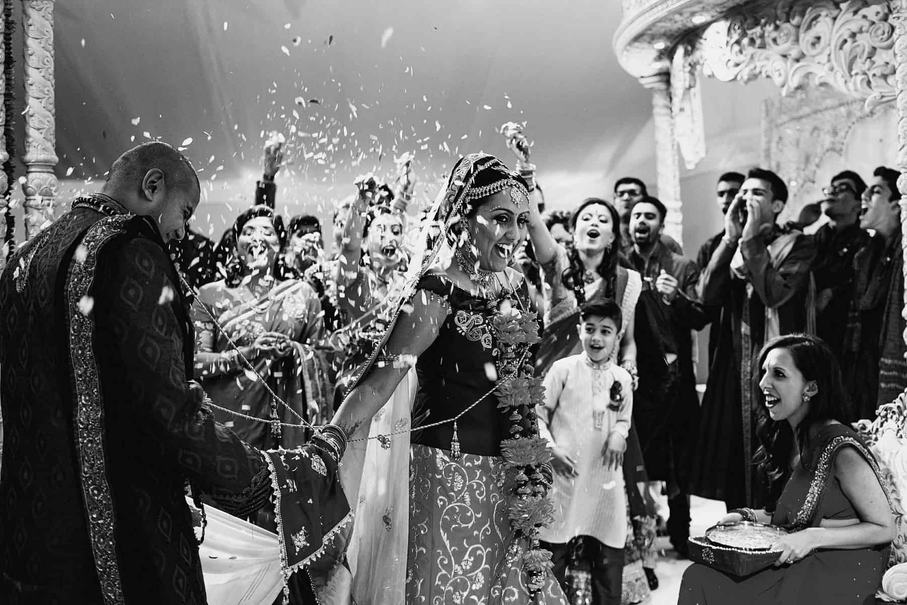 indian wedding at the garden room