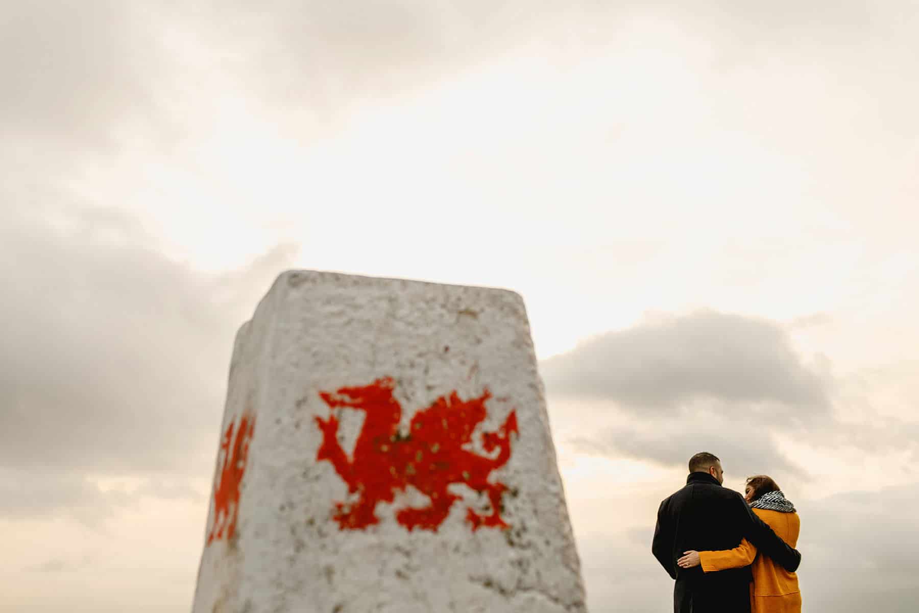 brecon beacons pre wedding shoot