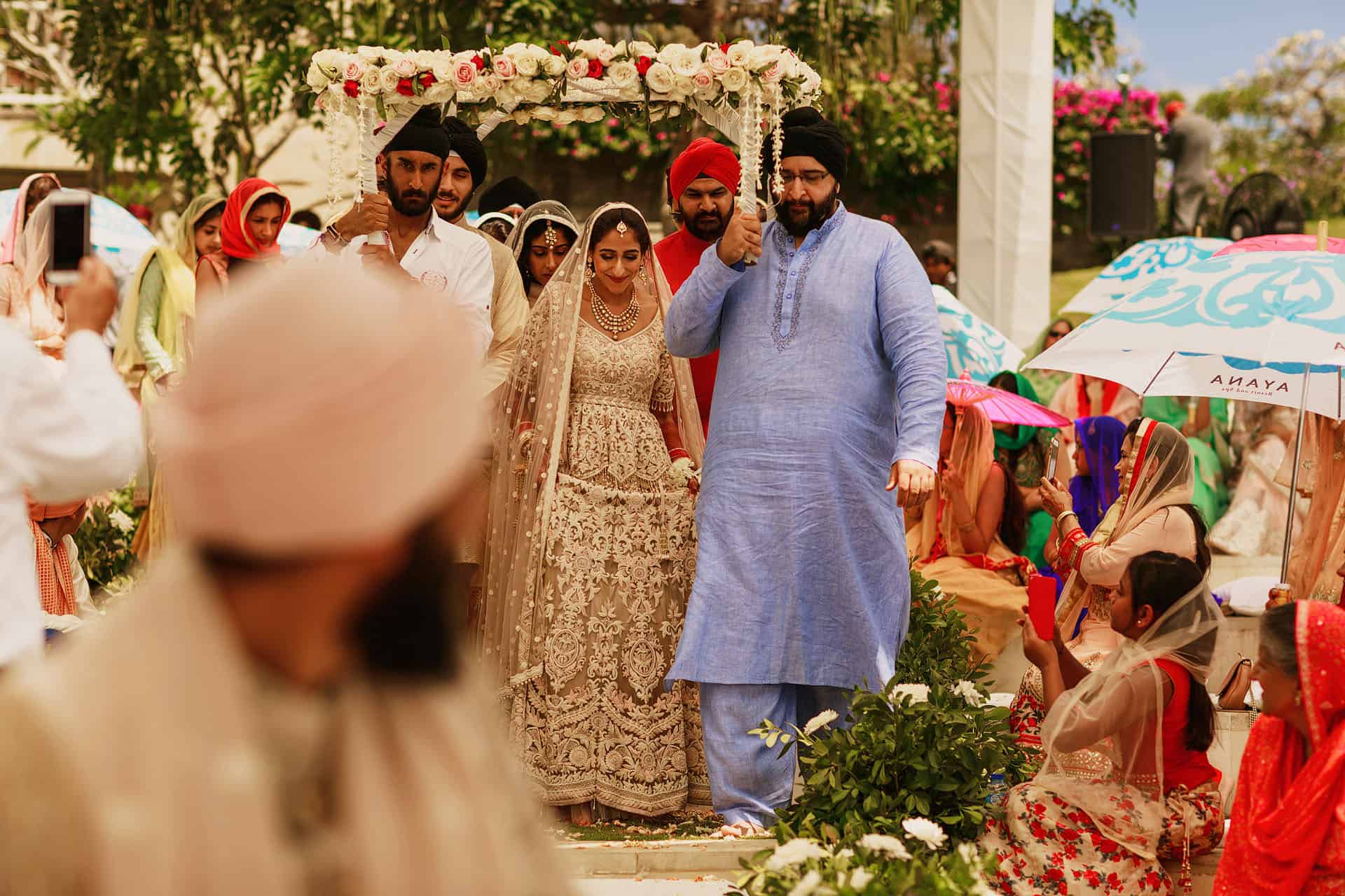 sikh wedding bali photography