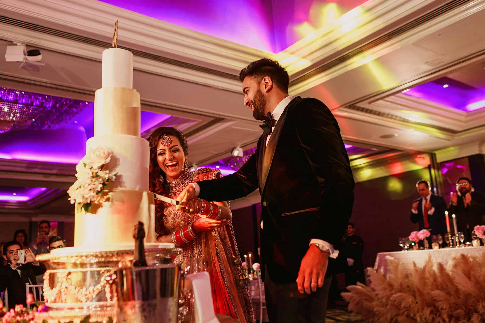 indian wedding reception jumeirah carlton knightbridge
