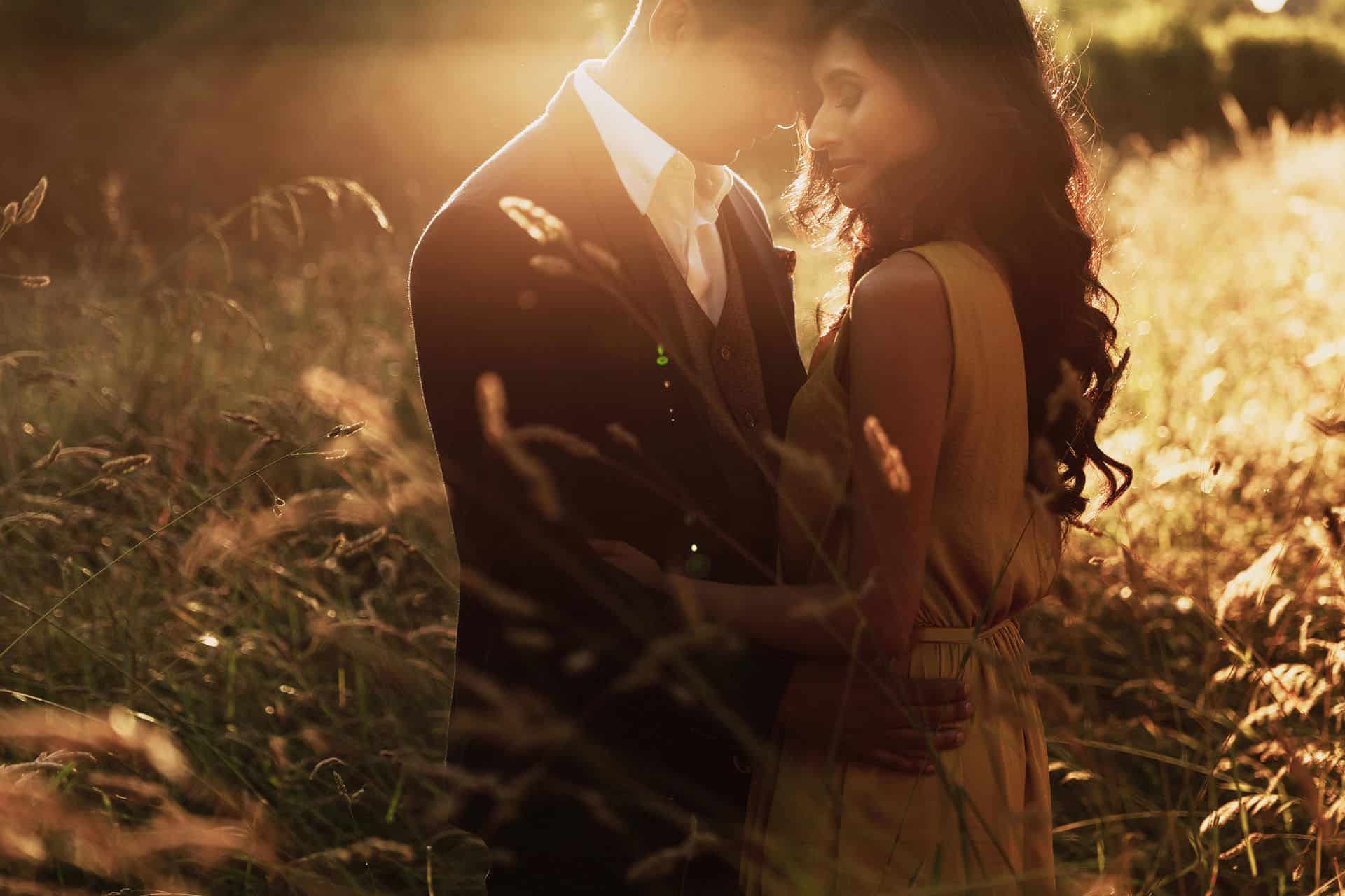 english countryside pre wedding shoot