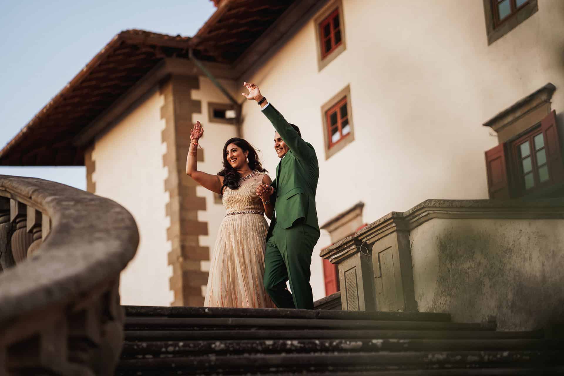 Tenuta di Artimino tuscany indian wedding