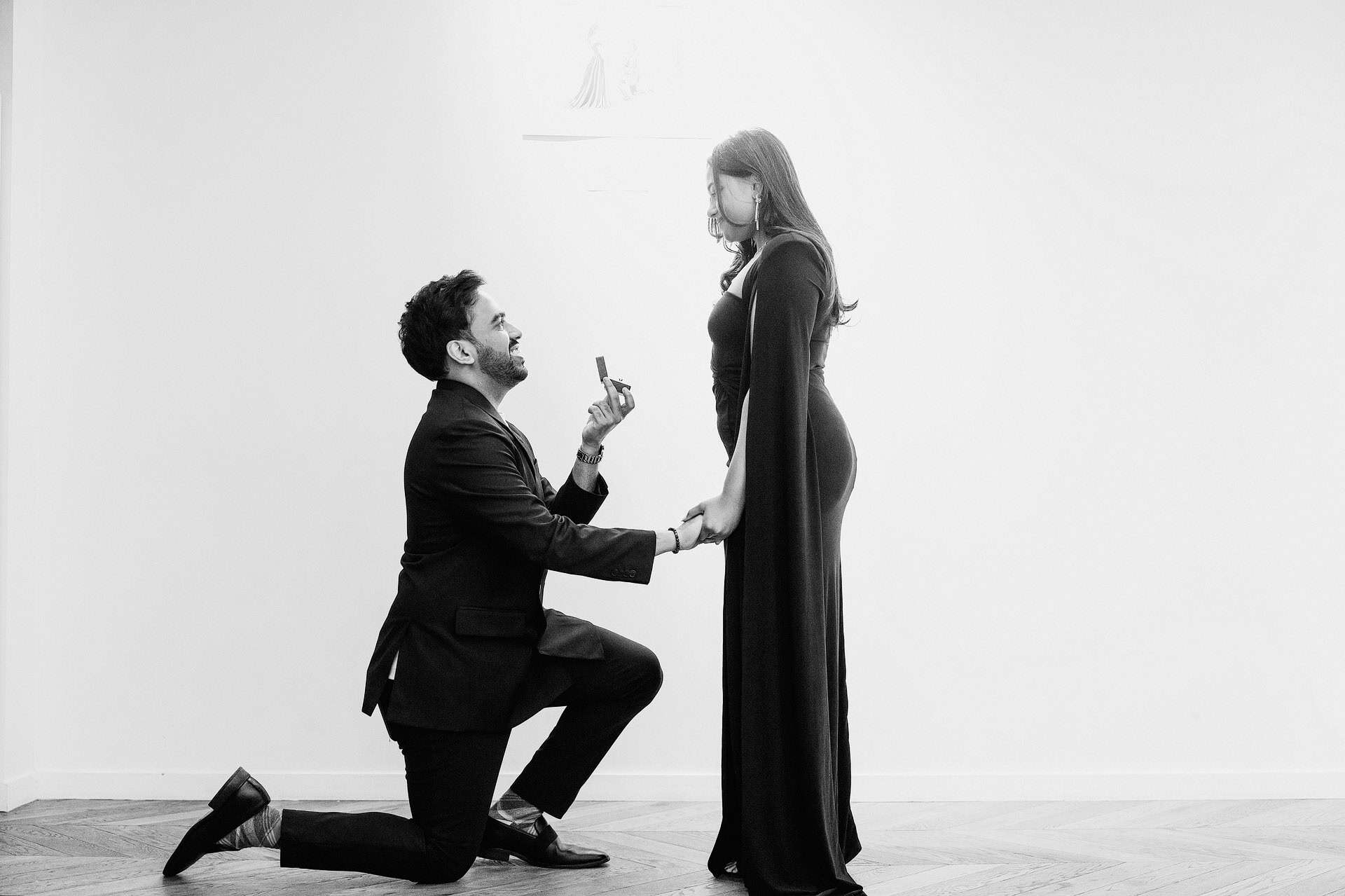 paris pre wedding shoot proposal