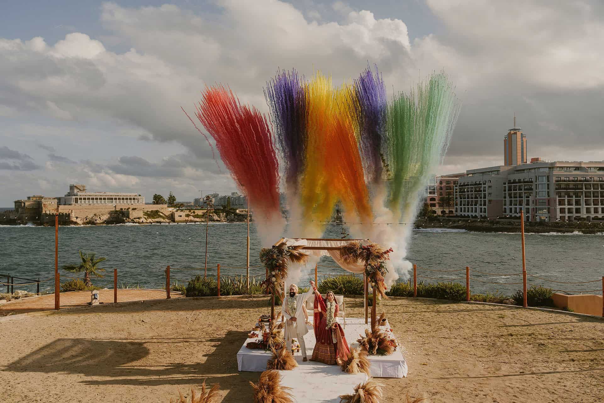 Malta Indian Wedding Photos