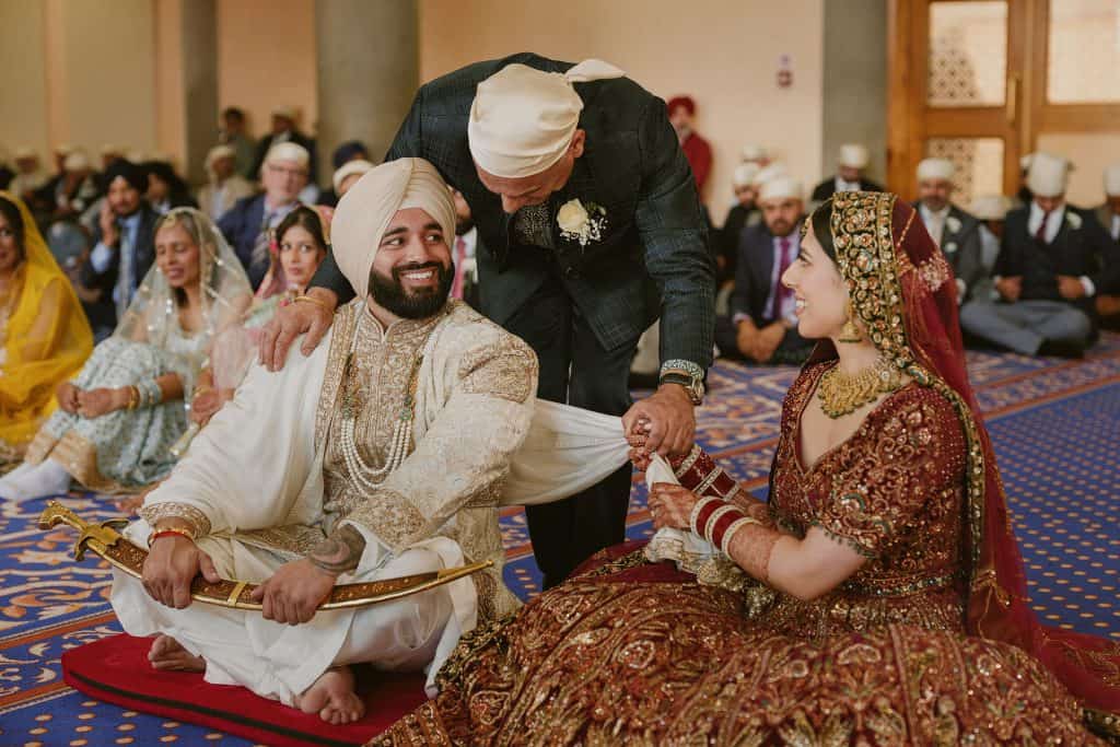 the grove sikh wedding photos