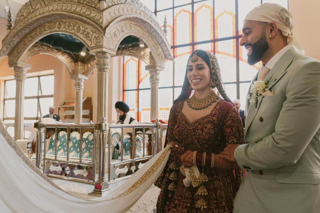 the grove sikh wedding photos