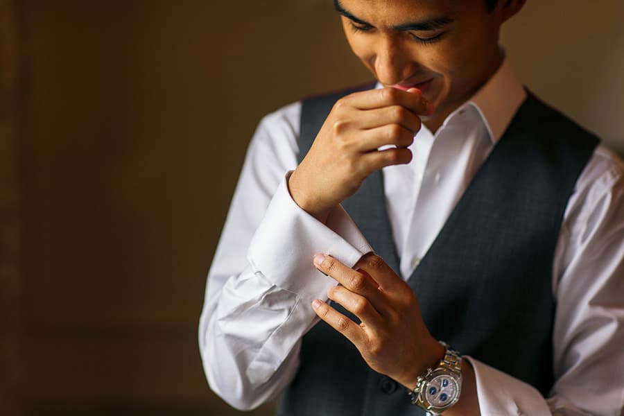 four seasons hampshire wedding getting ready