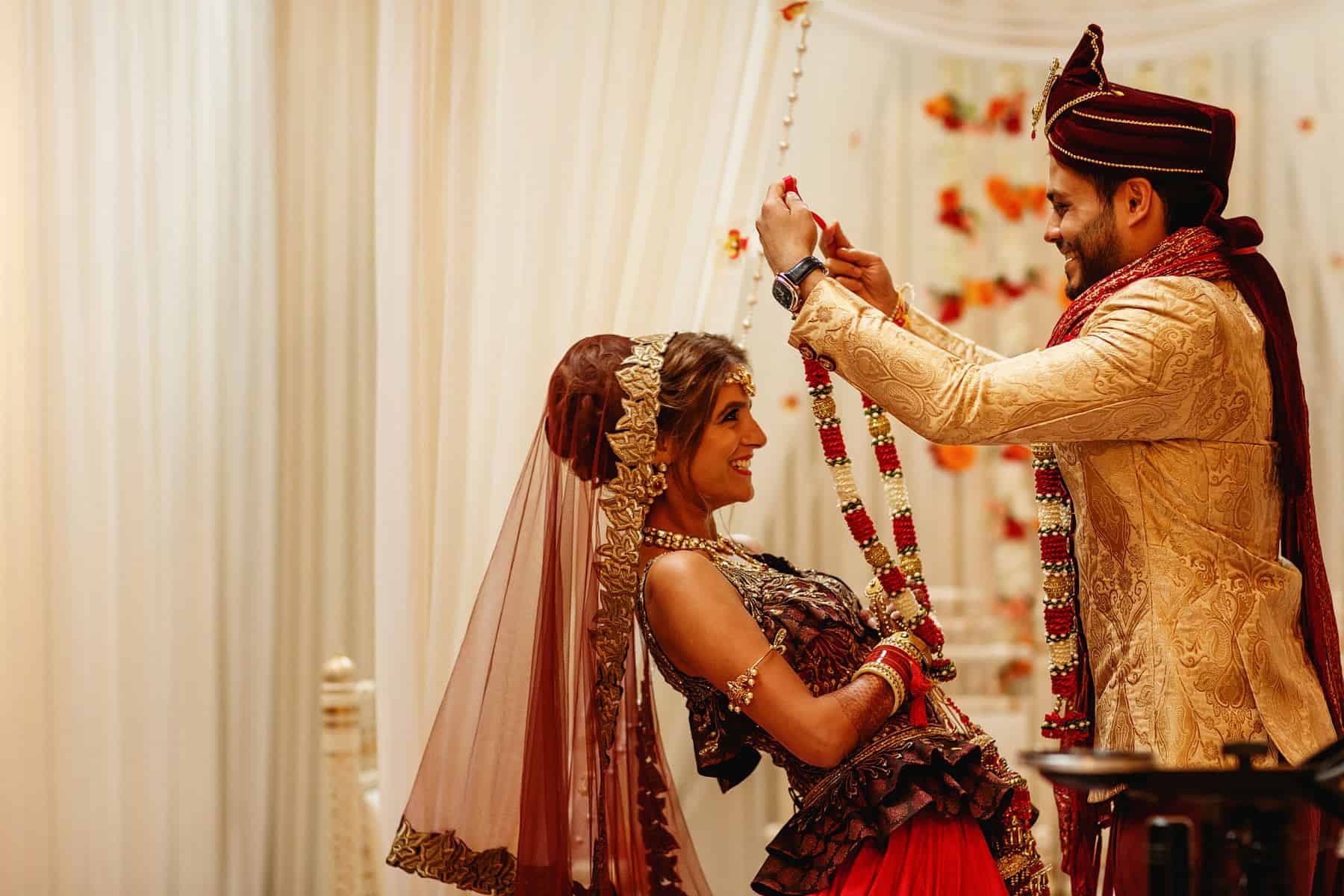 thornton manor hindu wedding photos