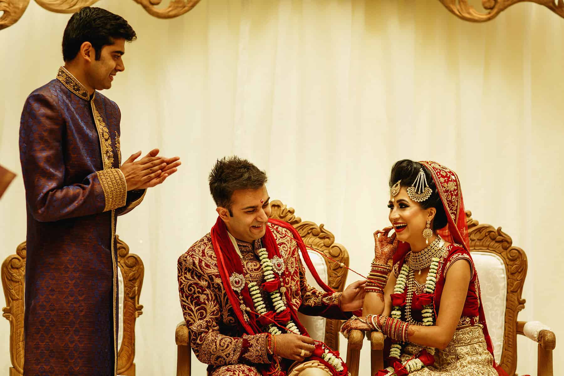 hilton waldorf hindu wedding photographer