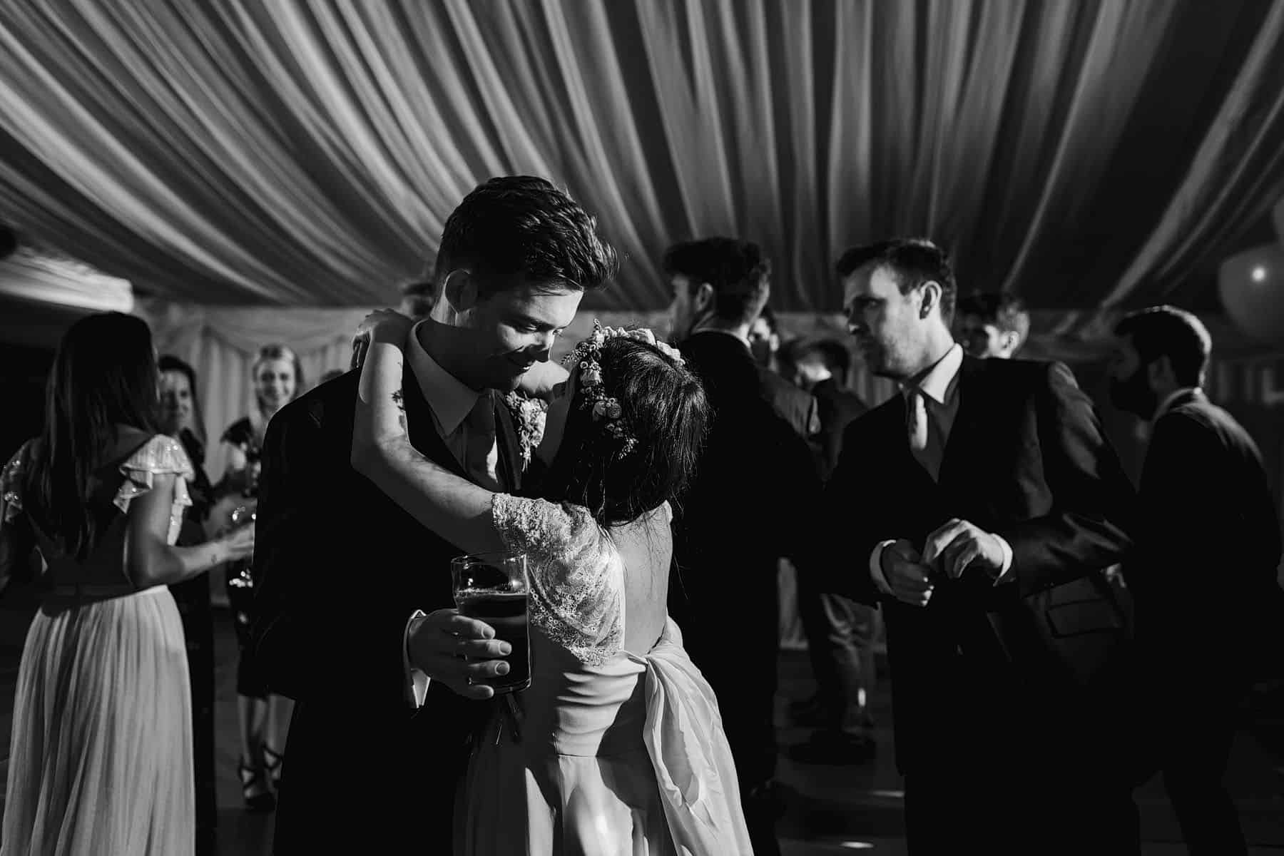 marquee wedding reception photography