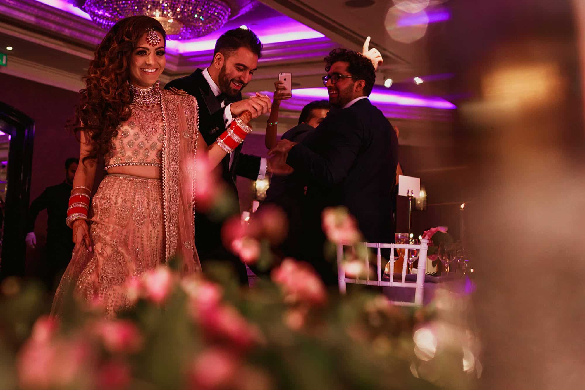 indian wedding reception jumeirah carlton knightbridge