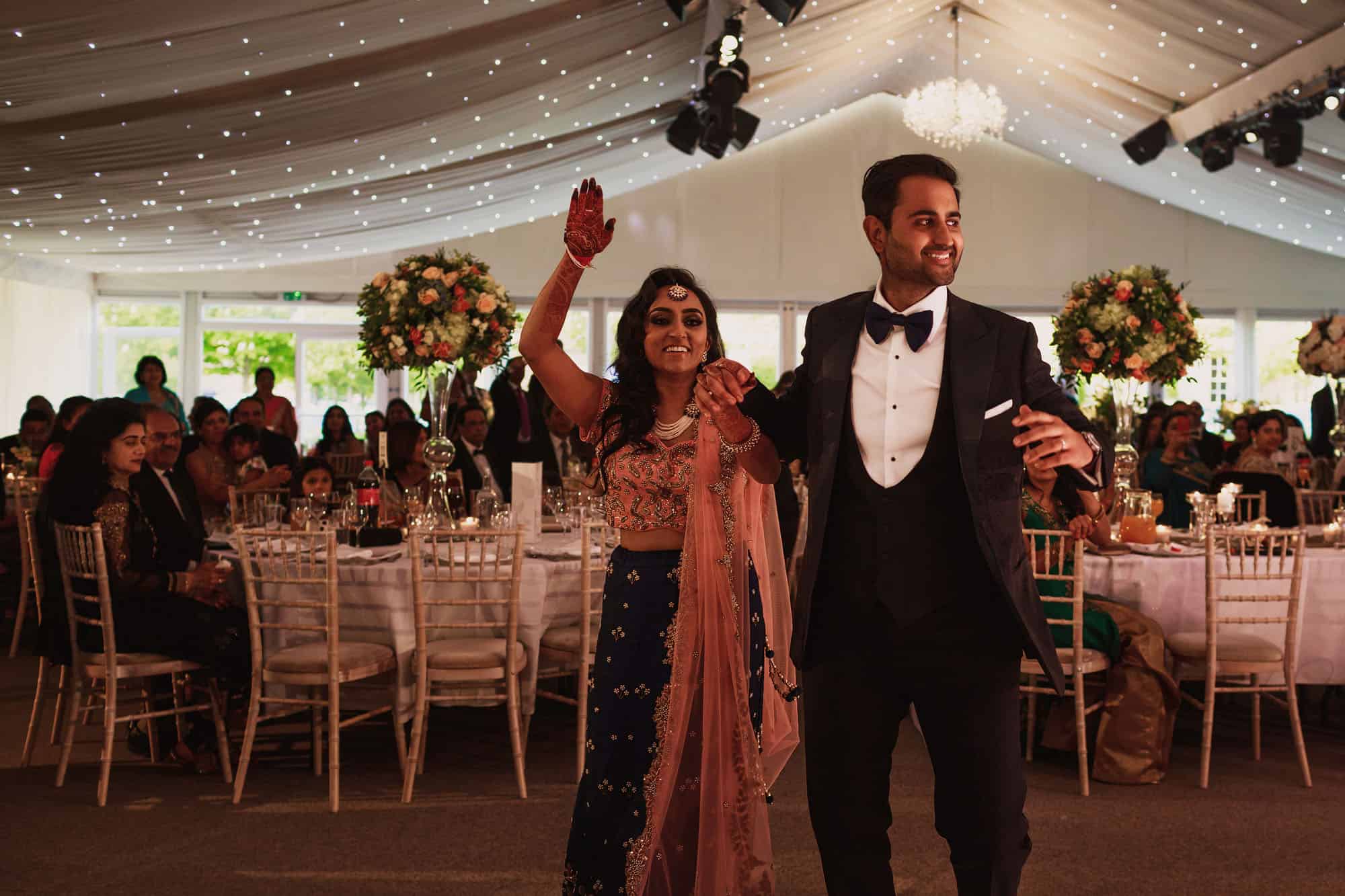 indian wedding reception ditton manor
