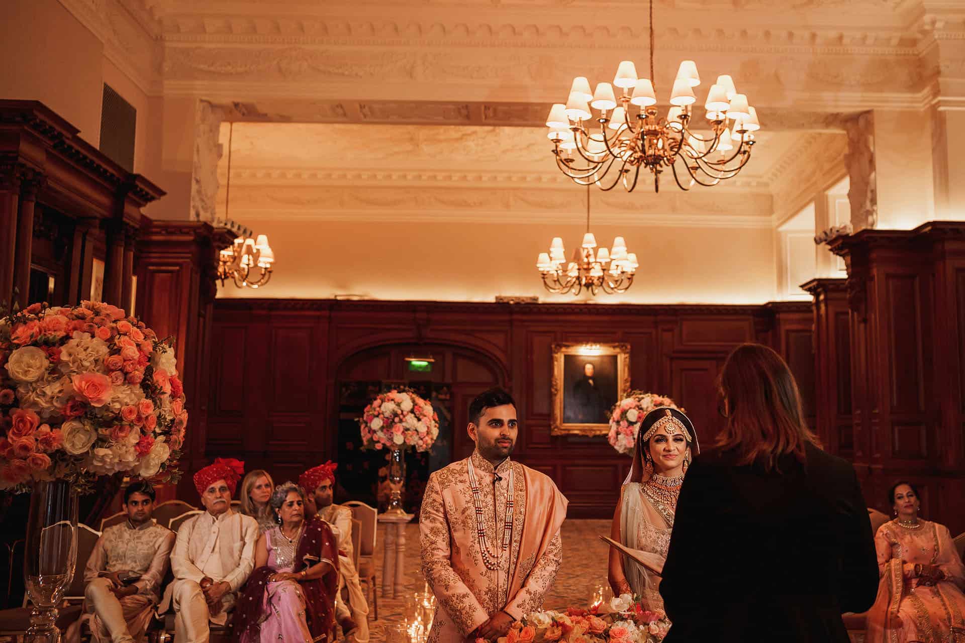 landmark hotel london wedding photography