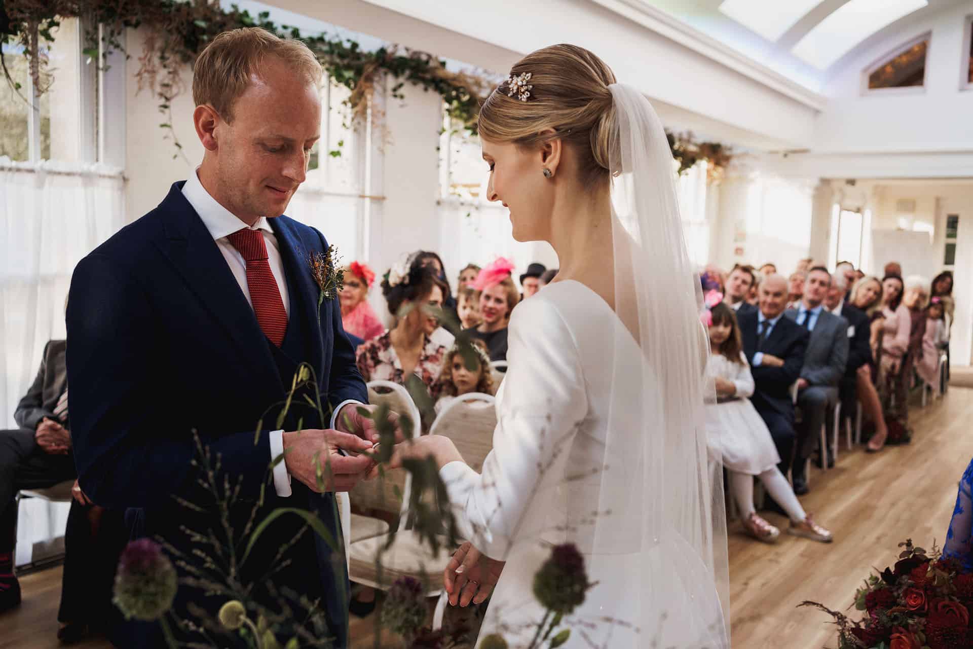 pembroke lodge autumn wedding photography