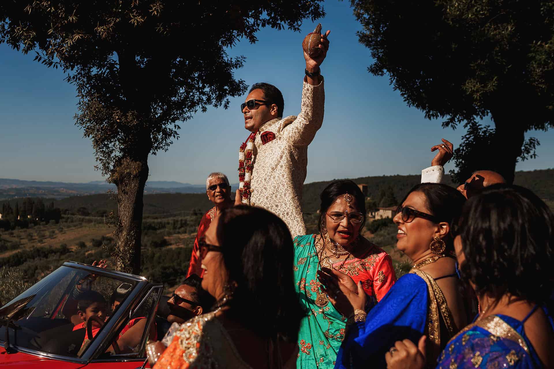 Tenuta di Artimino tuscany indian wedding