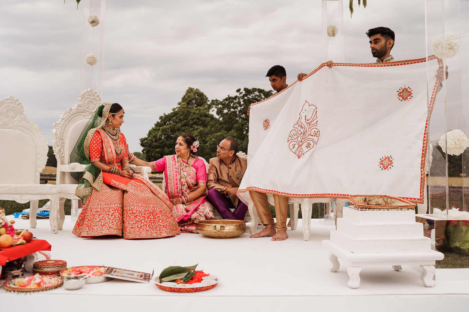 outdoor indian wedding essex