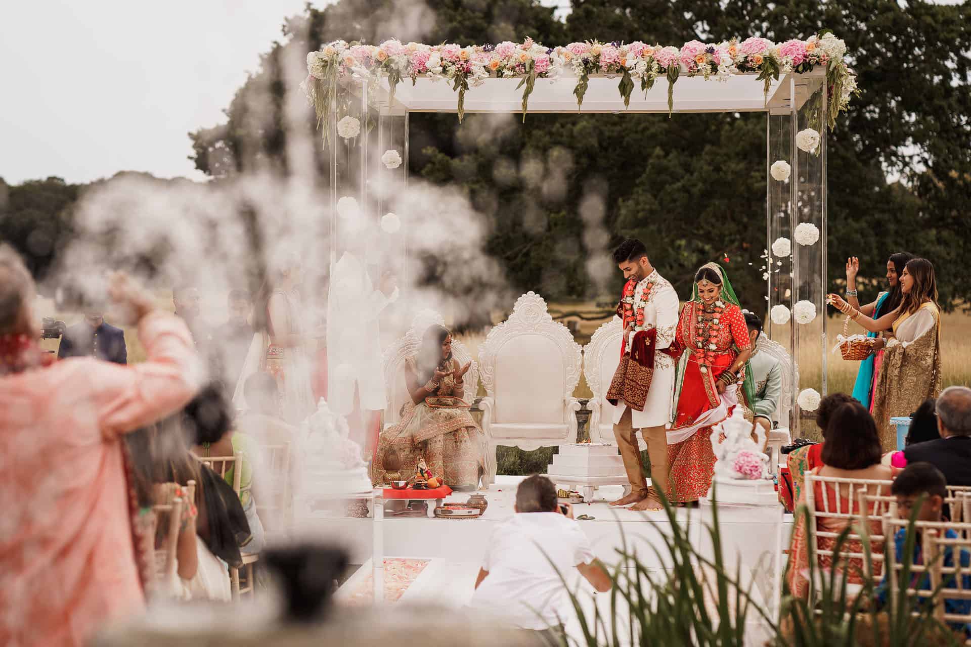 outdoor indian wedding essex