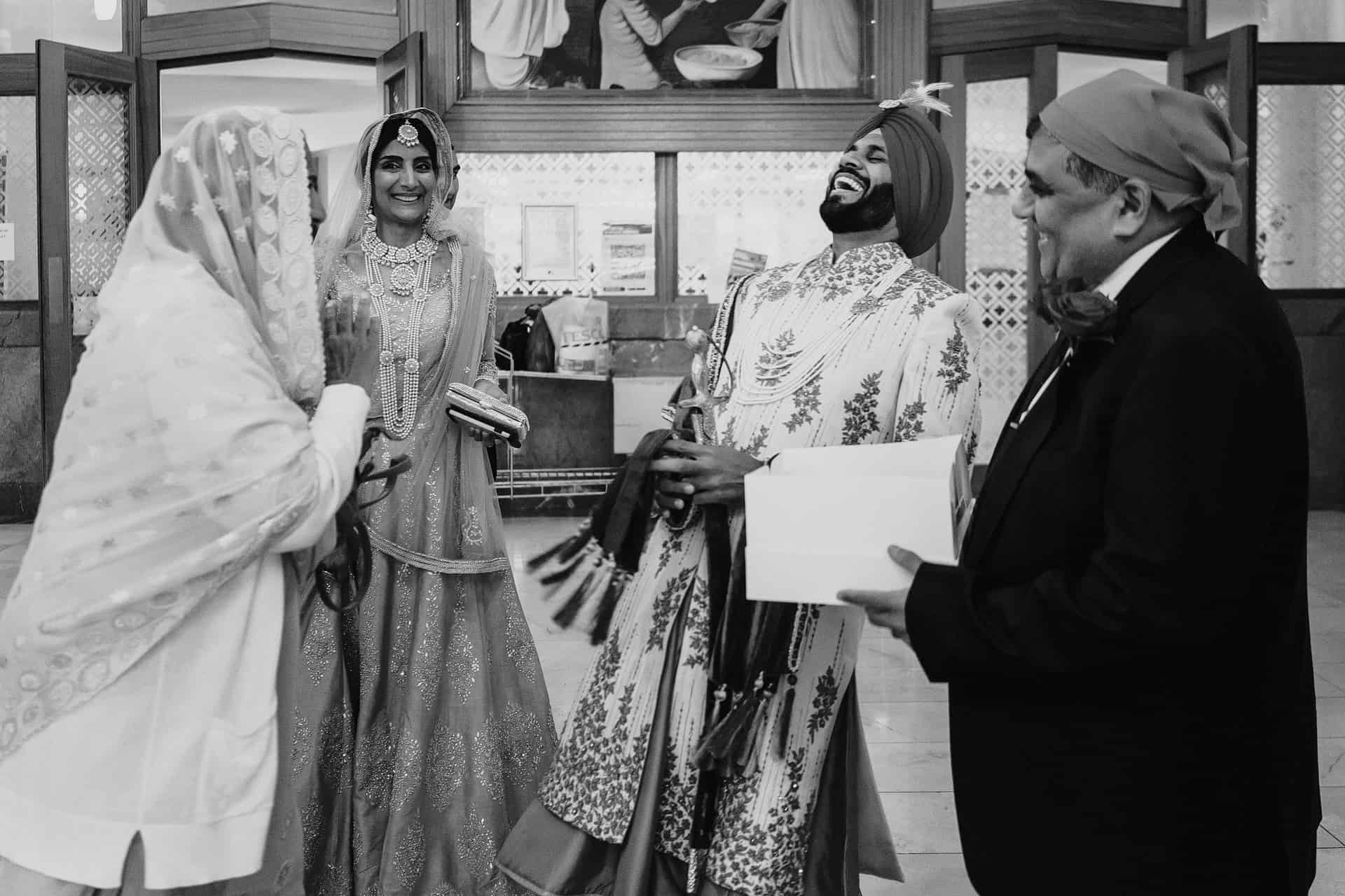 southall gurdwara sikh wedding photographs