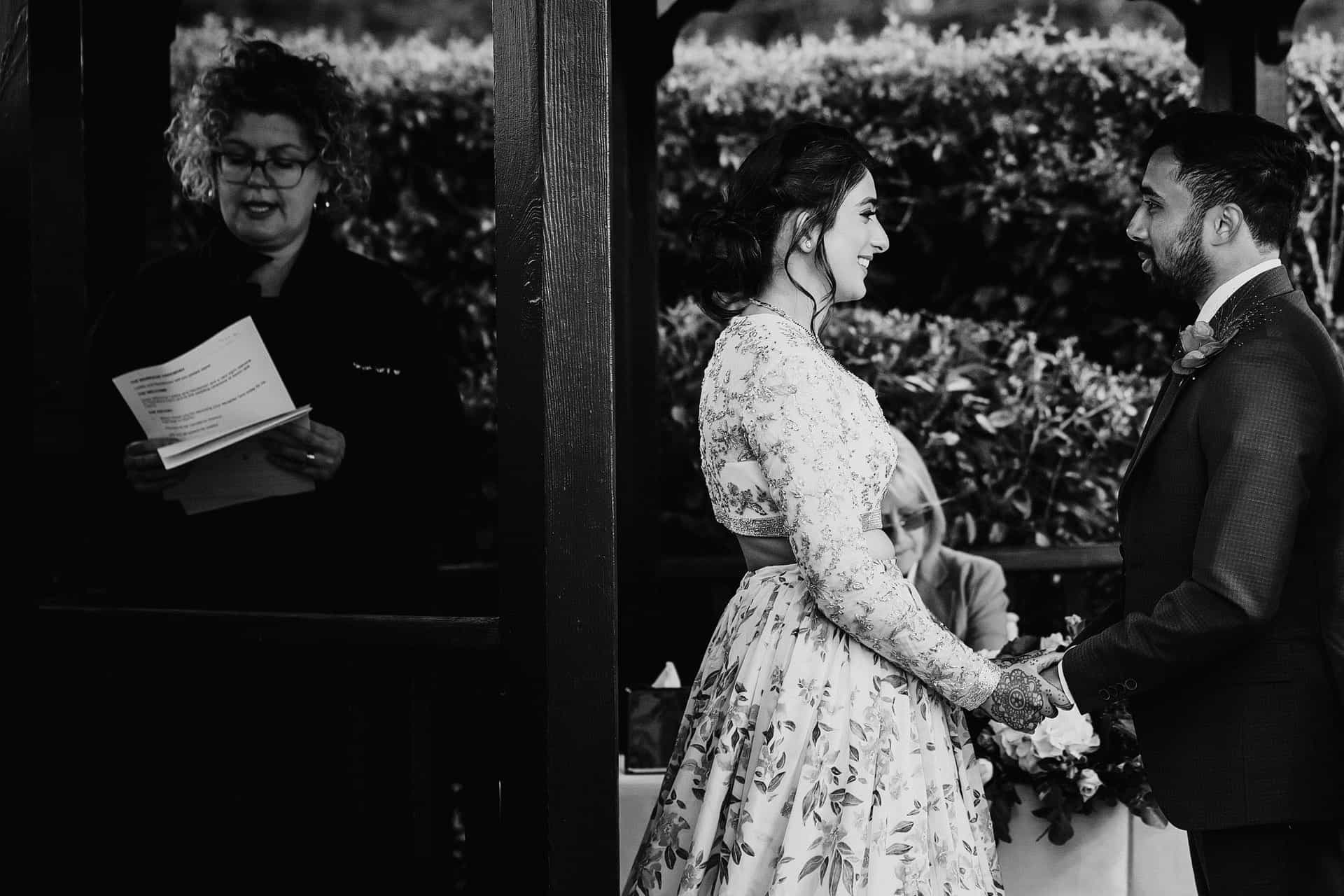 tewin bury farm civil covid wedding