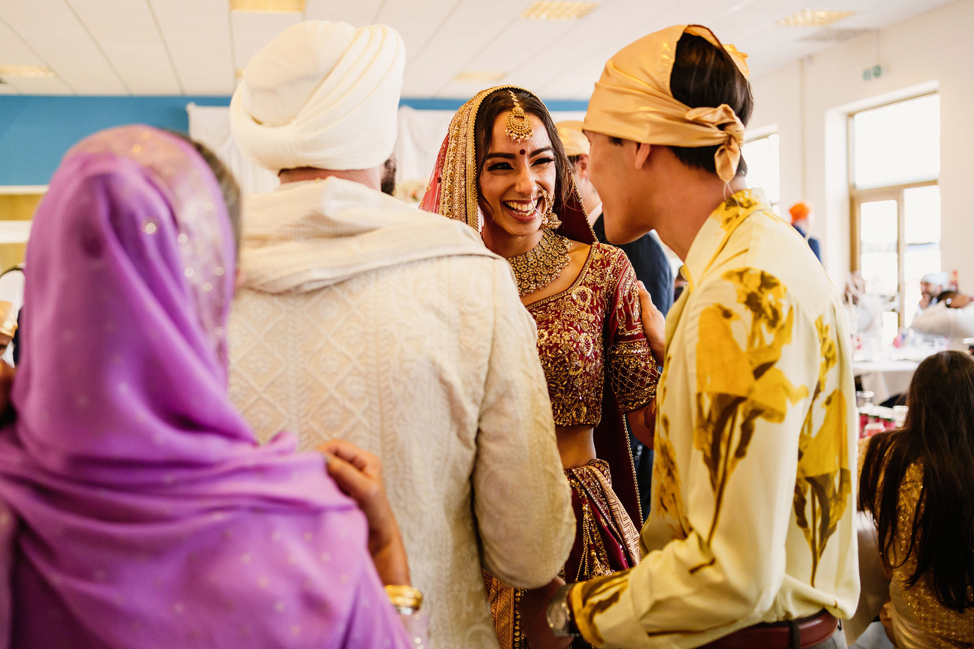 guru nanak temple bedford wedding