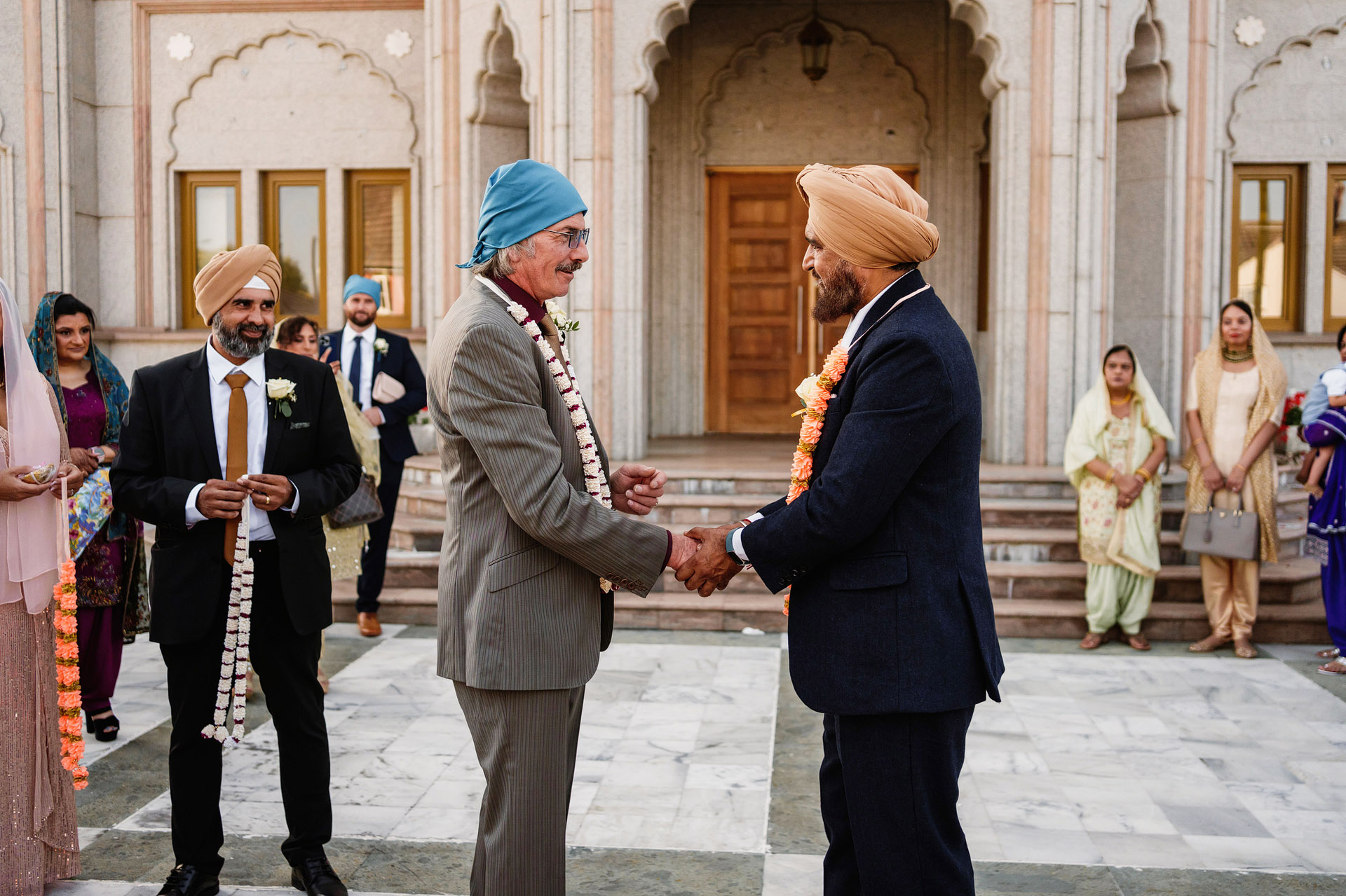 guru nanak temple bedford wedding
