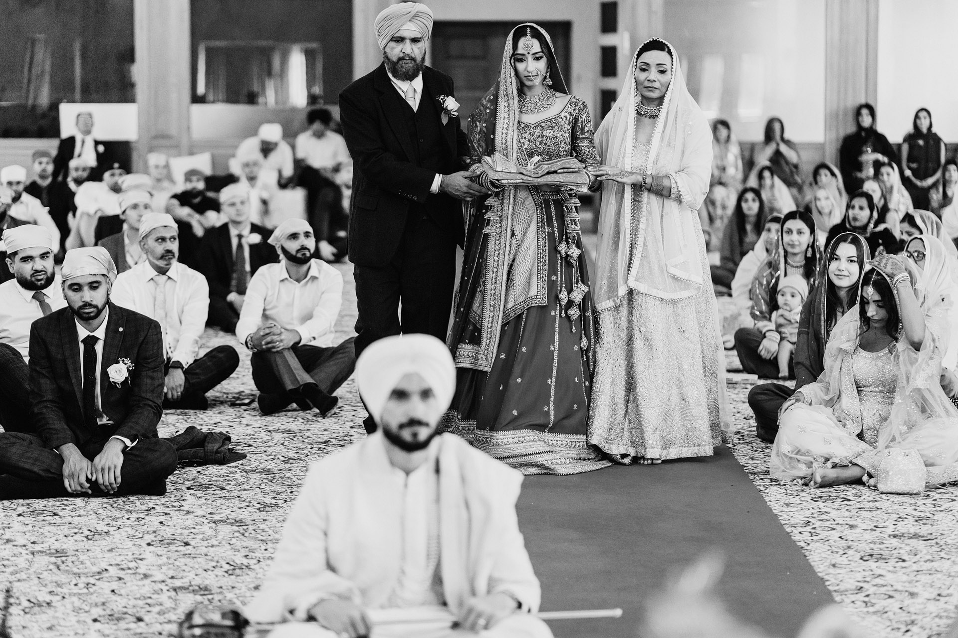 guru nanak temple bedford wedding photos