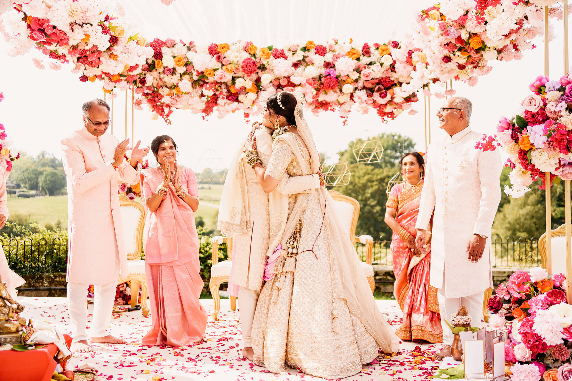 ponsbourne park hindu wedding photos