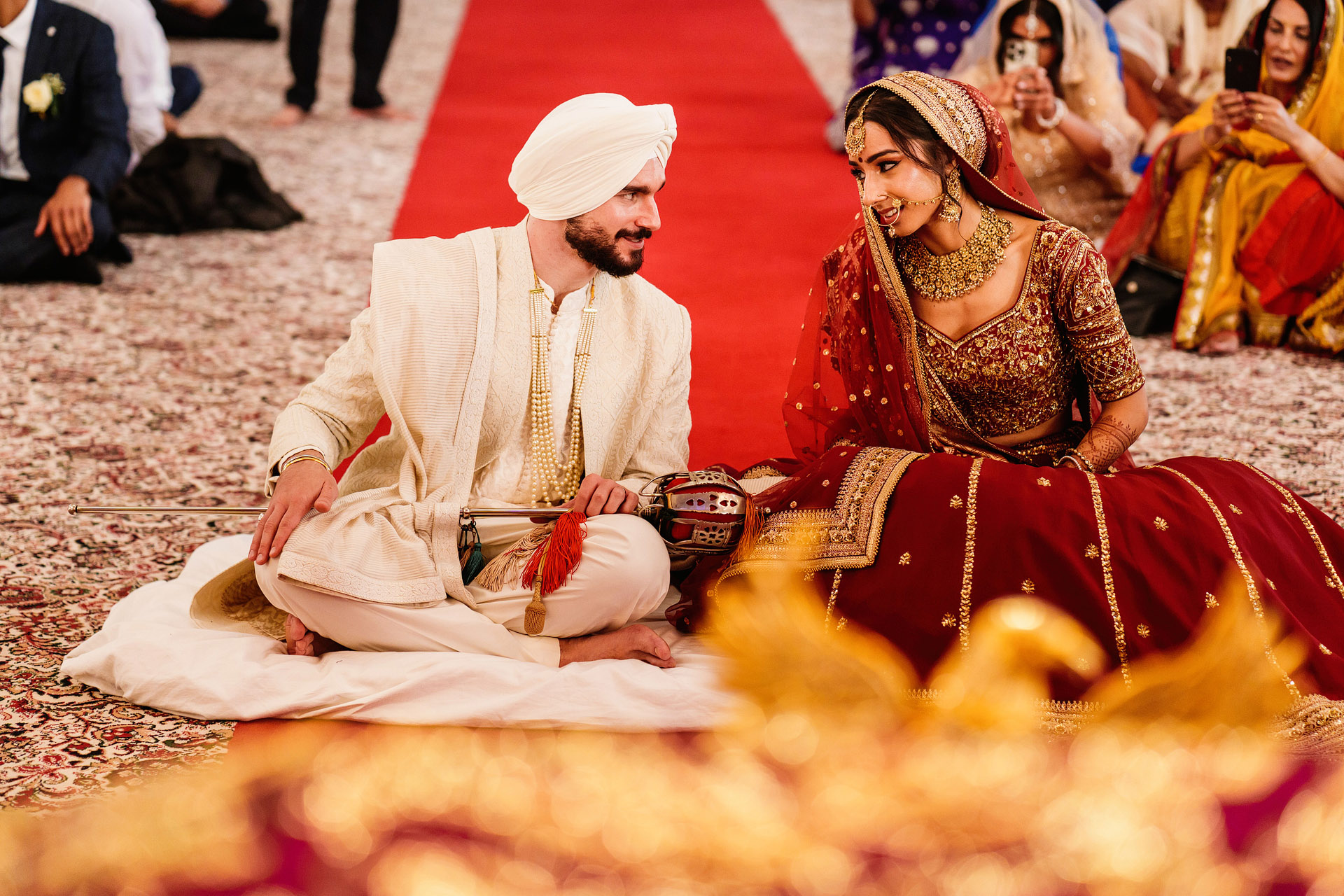 guru nanak temple bedford sikh wedding photos