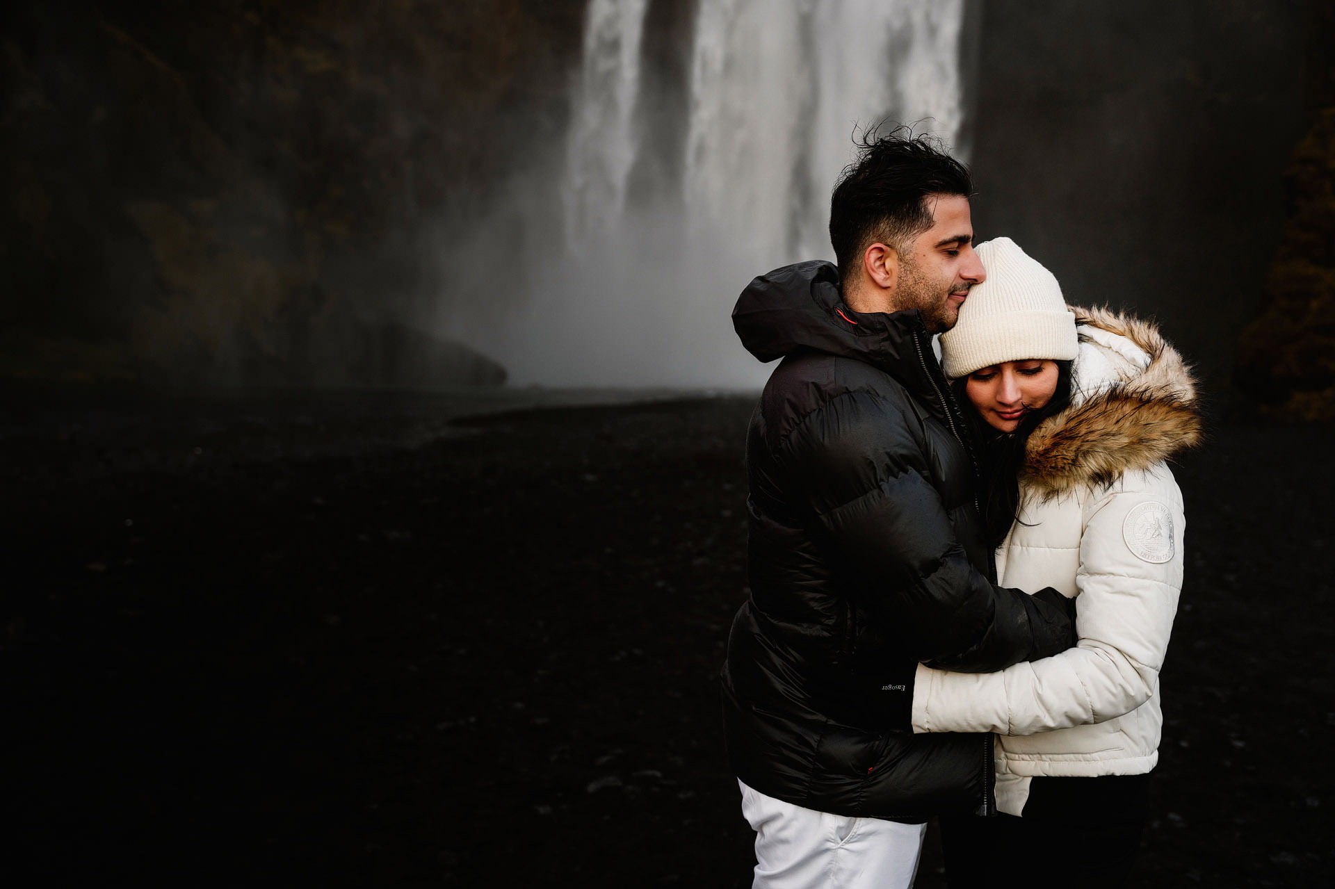 iceland secret proposal photography