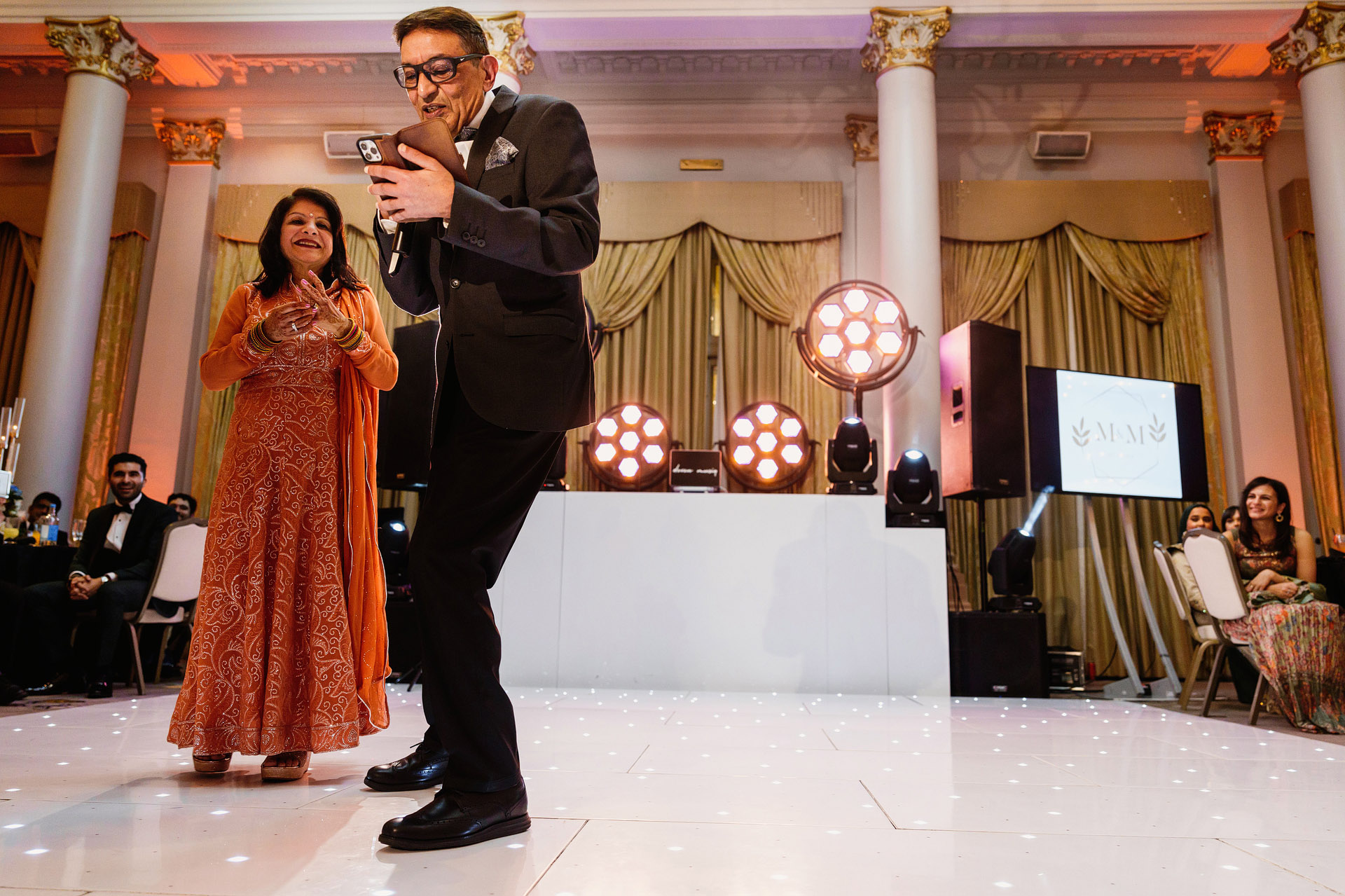 the langham indian wedding photos