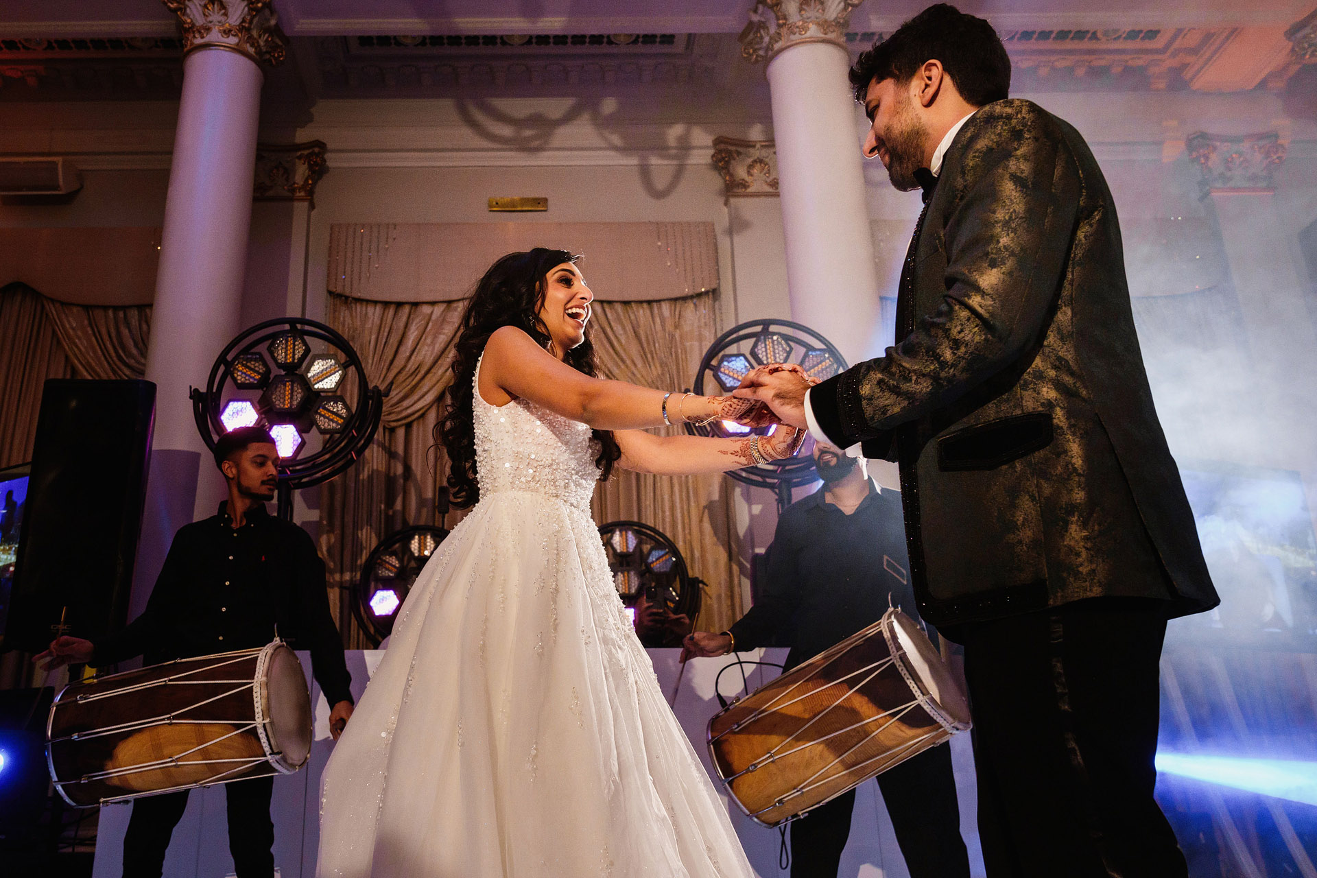 the langham indian wedding photos
