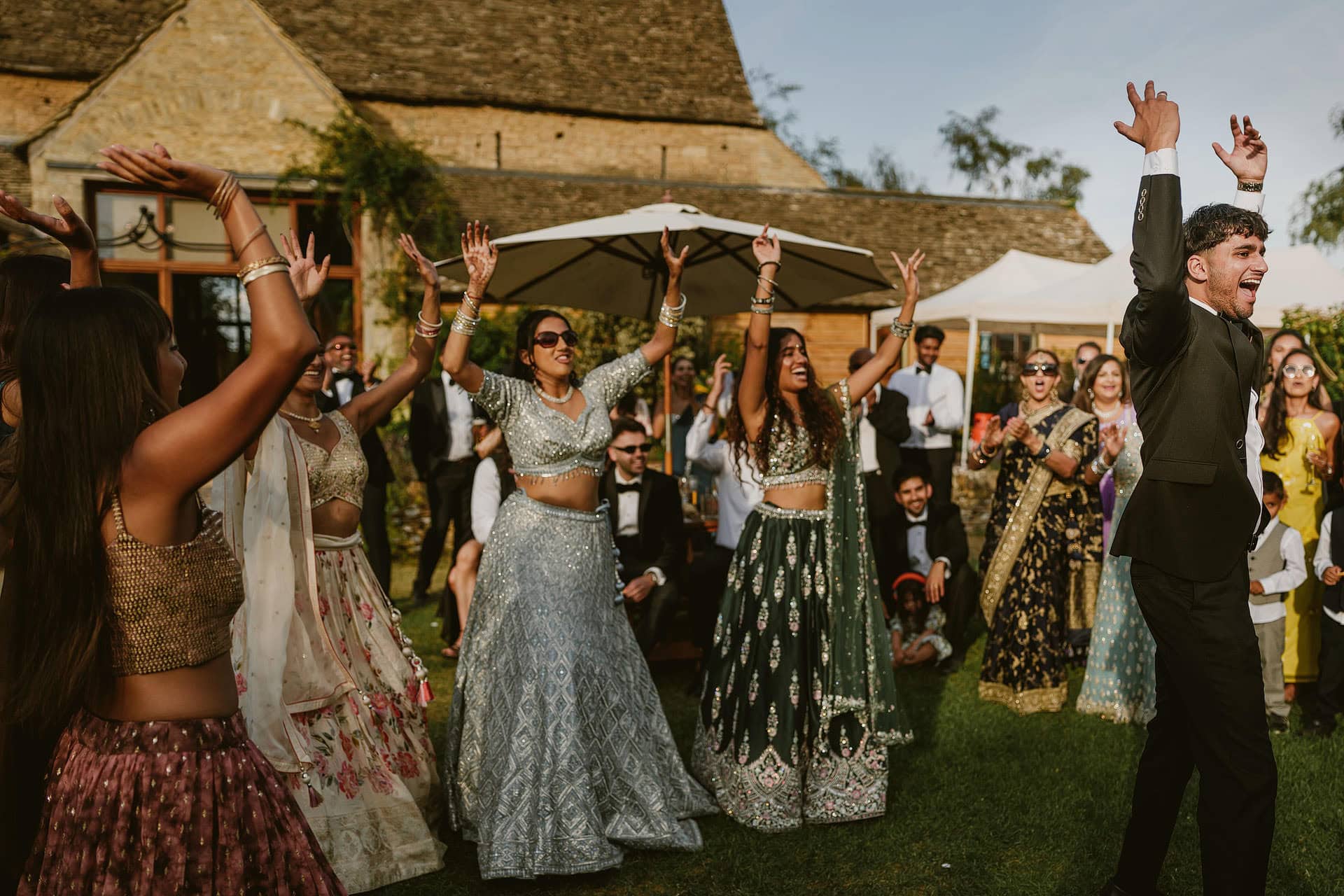 great tythe barn wedding cotswolds