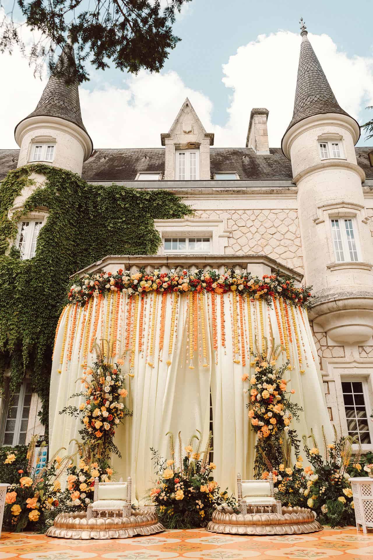 Chateau de la Couronne wedding