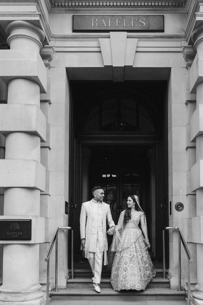 raffles london indian wedding photographs