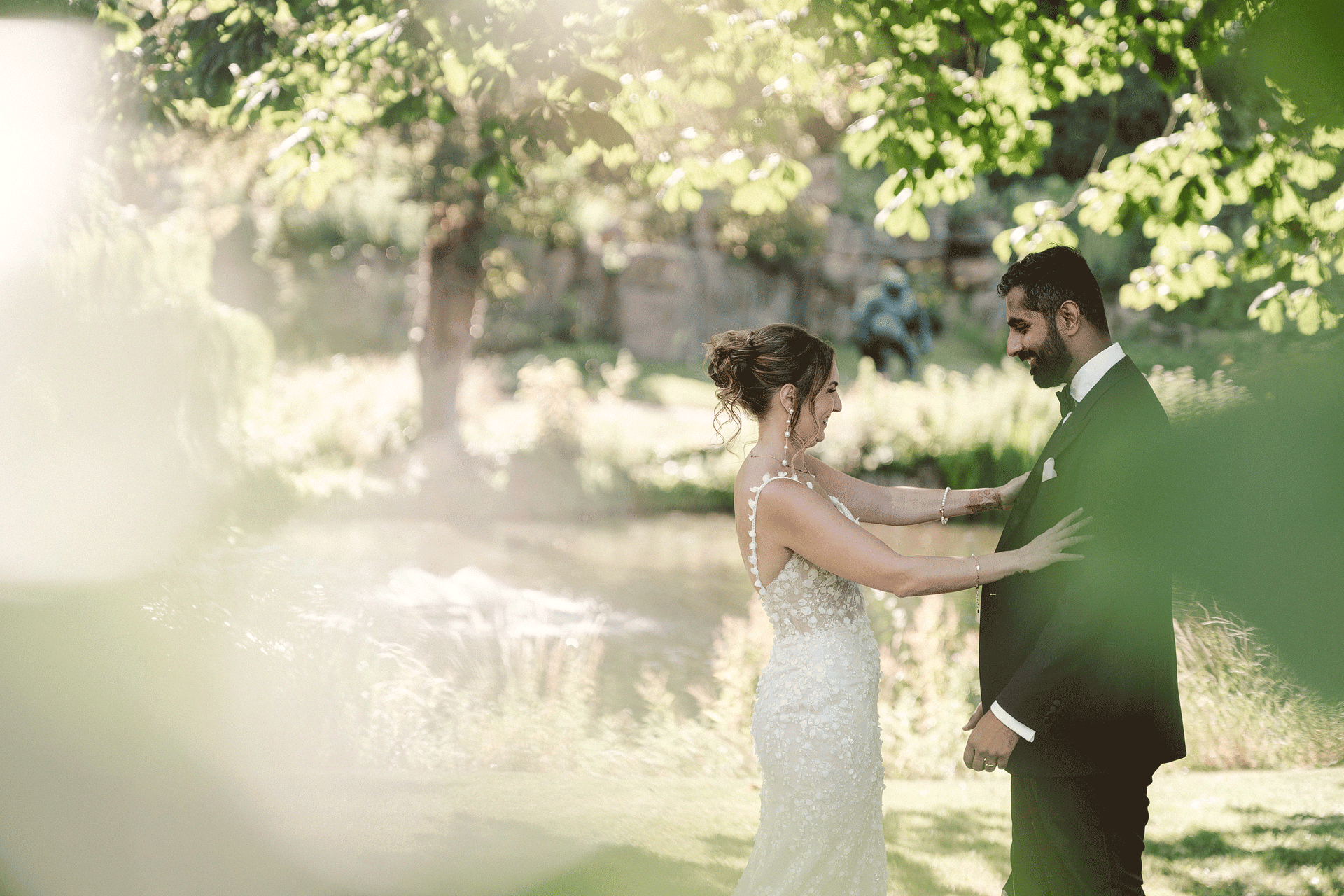 Erin & Shiv // The Dairy Waddesdon