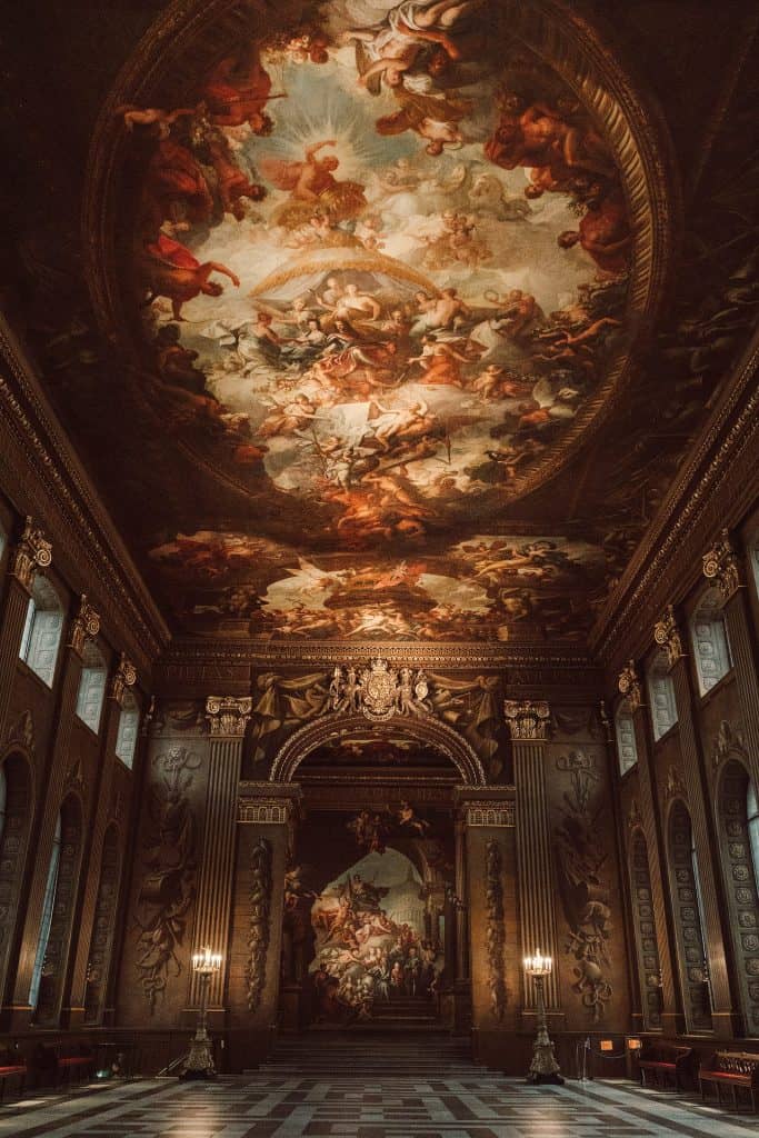 painted hall old naval college wedding photography
