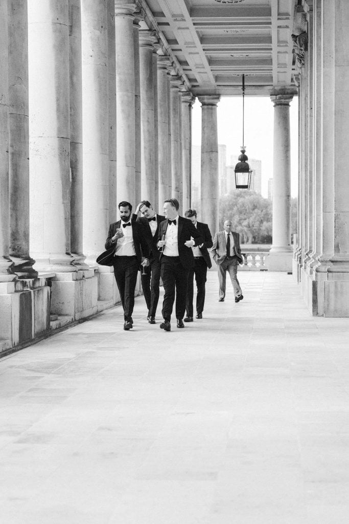 painted hall old naval college wedding photographer