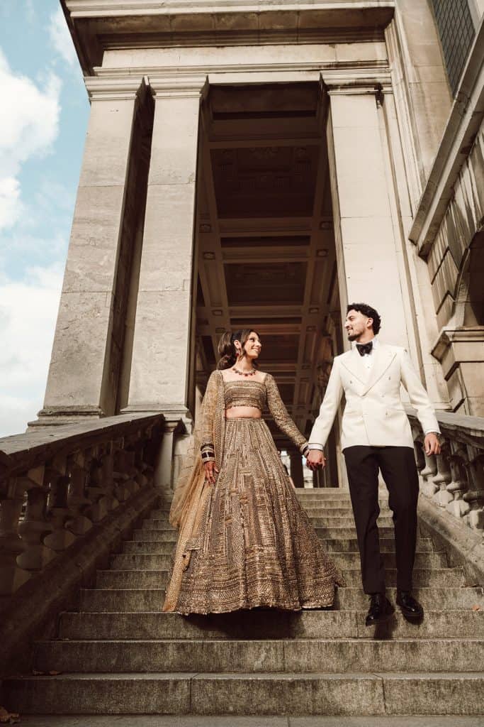 painted hall old naval college wedding photographer