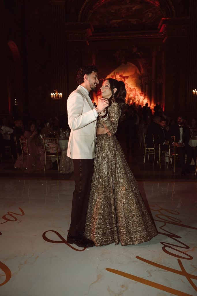 painted hall old naval college indian wedding photos