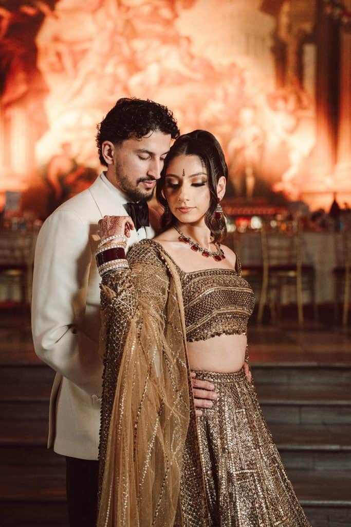 painted hall old naval college indian wedding photos