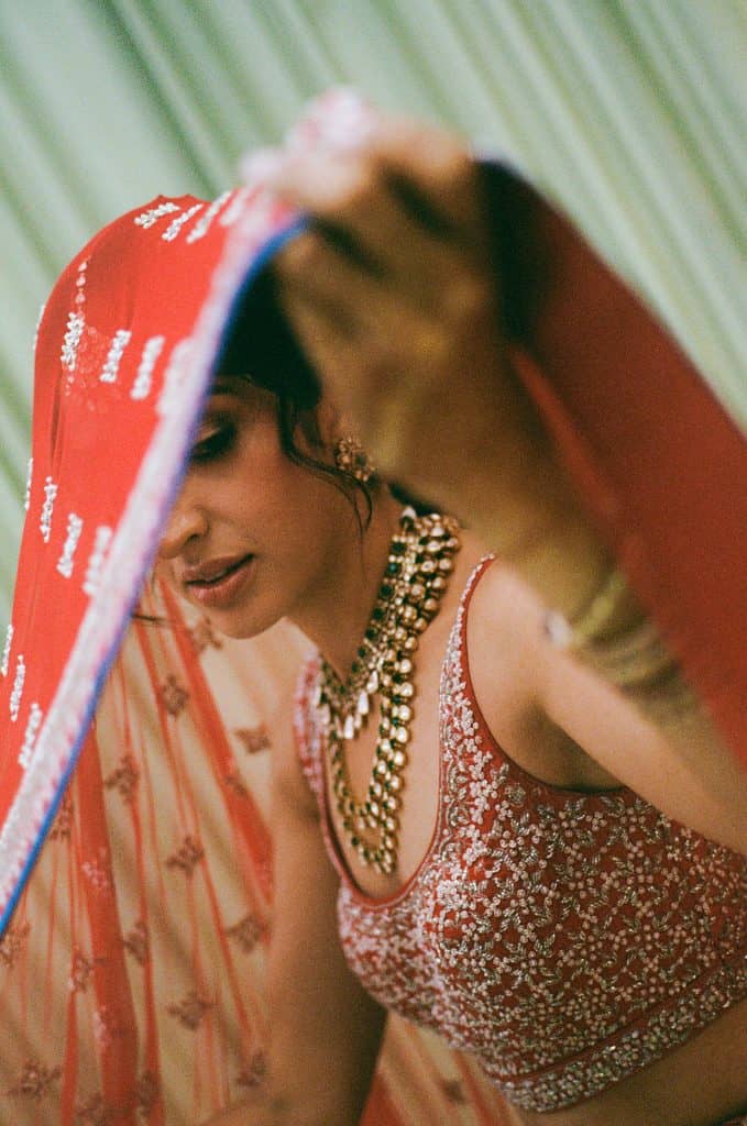 35mm film indian wedding photos